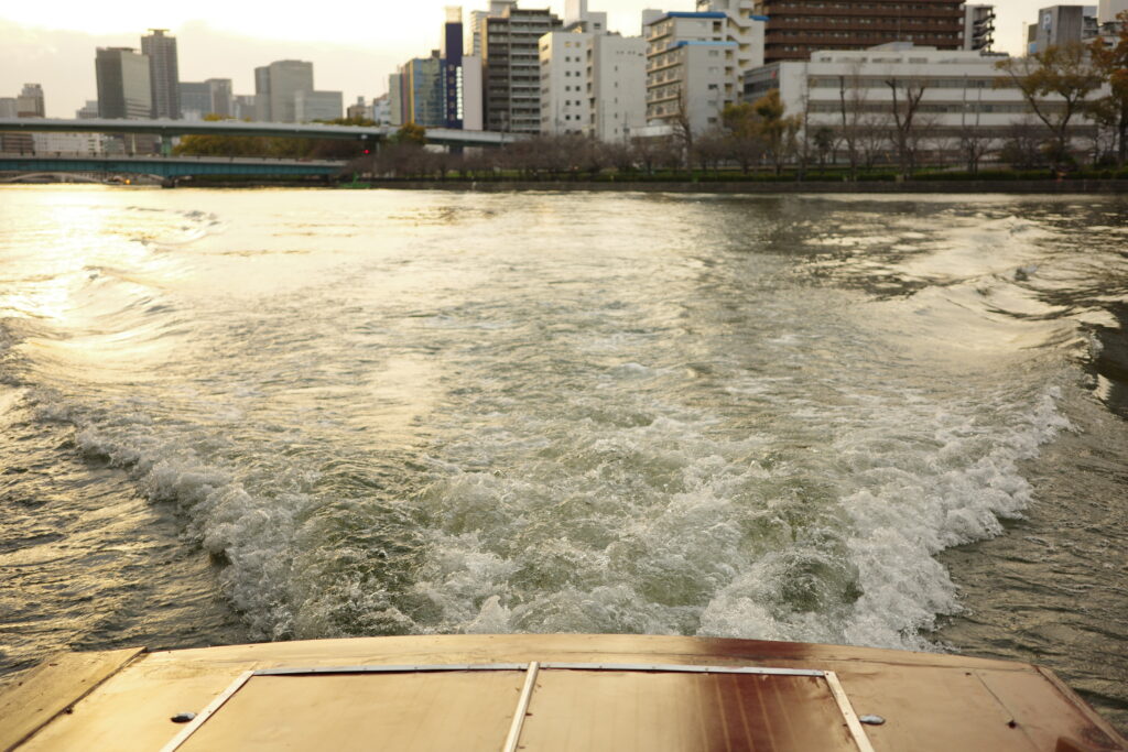 大阪は「水上都市」だった～大阪水上タクシー乗船体験